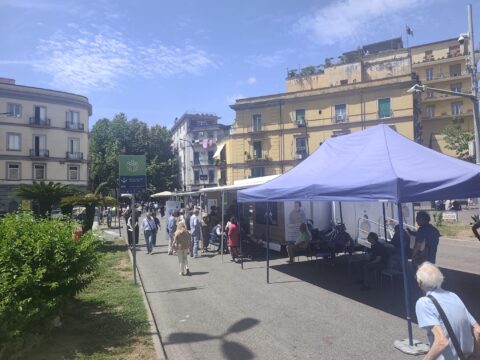 Pascale scende in piazza, ultima tappa dedicata alla prevenzione urologica