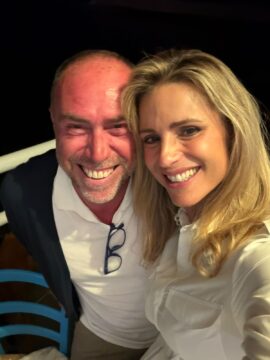 Michelle Hunziker, Giulio Berruti e Jonathan Kashanian scelgono il Ristorante Guarracino per una serata all’insegna dell’eccellenza gastronomica ischitana