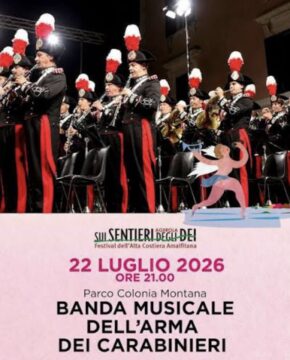 Agerola Sui Sentieri degli Dei, il 22 luglio il nuovoBelvedere nel parco della Colonia Montana sarà intitolato all’Arma dei Carabinieri