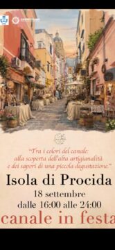 Procida si veste d’arte e sapori: il 18 settembre torna la magia del Canale PROCIDA