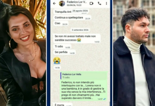 Lorena Isceri, i messaggi dell’ex alla madre prima dell’omicidio: «È morta»