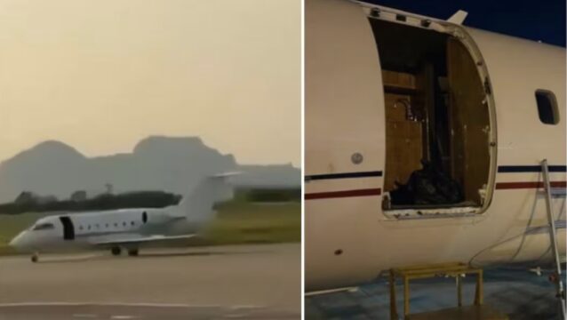 “Mayday, Mayday”, la porta si stacca dall’aereo in volo: atterraggio di emergenza senza portellone